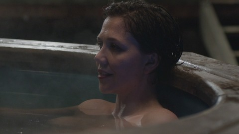 Maggie Gyllenhaal in Frank (2014) Breasts Breasts Breasts Under Water 753477