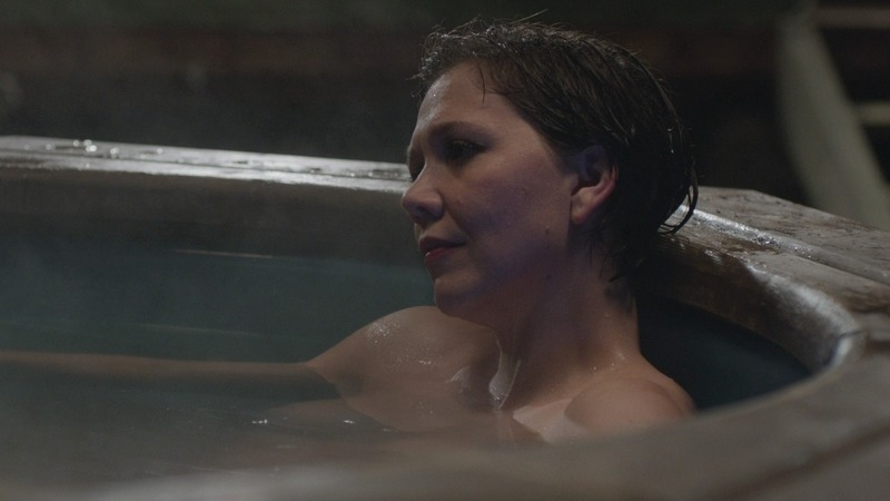 Sexiest Scenes of Clara from Frank. Sexy, breasts under water, hot tub. 753479