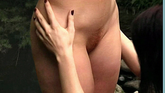Allanah Rhodes Nude in Erotic Survivor 2. Bush, Lesbian, blonde, hairy bush. 596458