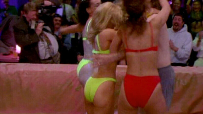 Sexiest Ashley Scenes. Bikini, mud wrestling, neon bikini. 645202