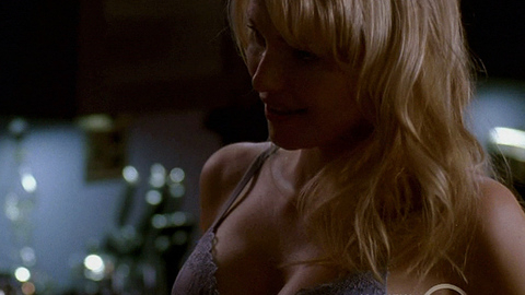 Melissa Sagemiller in Raising the Bar (2008-2009) Underwear Blue Bra Cleavage 671897