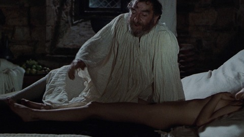 Josephine Chaplin Naked in The Canterbury Tales. Breasts, Bush, bedroom, couple in bed. 753139