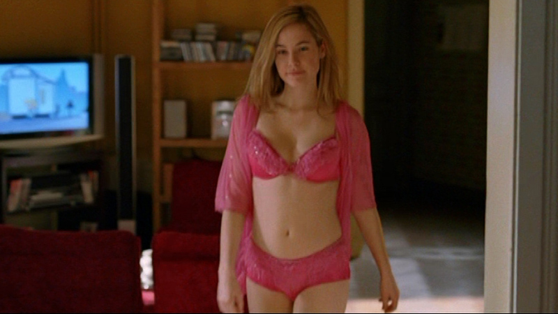 Sexiest Caroline Dhavernas Scene in Mr. Average. Underwear, SFW, pink bikini. 668833