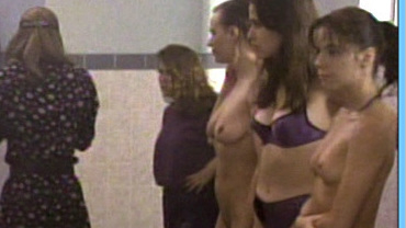 Stacey Green Naked in Just One of the Girls. Breasts, Locker Room, brunette. 586879