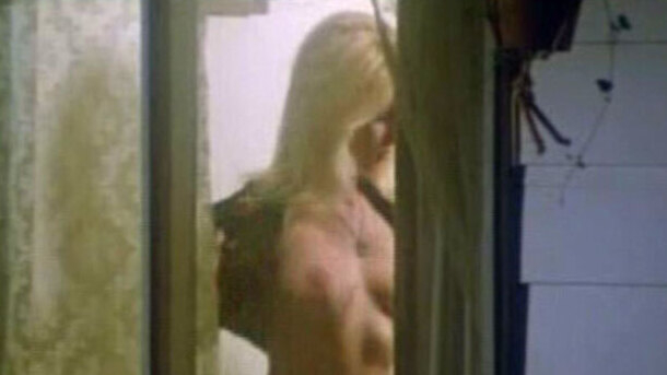 Nudes of Sally from The Van. Breasts, at window, blonde. 777648