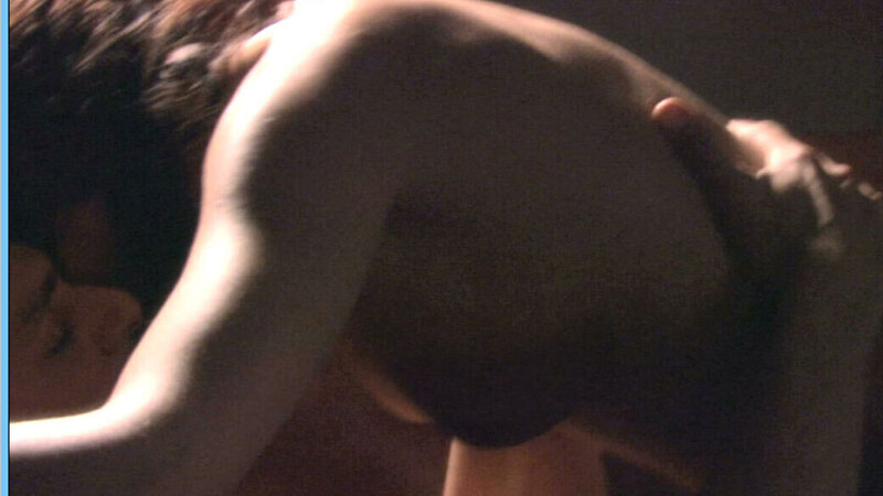 Hottest Paget Brewster Scene in Huff. Sexy, brunette, couple in bed. 662138