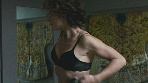 Cécile de France in Hereafter (2010) Underwear Bedroom Black Underwear 694295