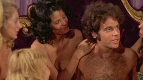 Juanita Brown in The Roommates (1973) Sexy Bed Breasts 760408