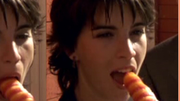 Hottest Verónica Scenes. Sexy, brunette, popsicle. 597987