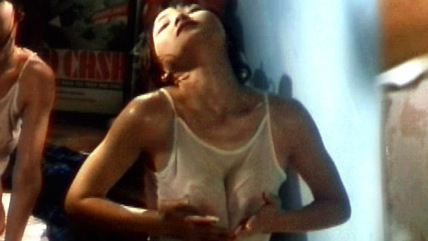Sexiest Scenes of May from Devil's Woman. Sexy, big areolas, breasts through wet top. 597995
