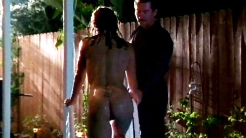 Nudes of Shane Miller (as Flower) from Private Call. Butt, back exposed, backyard. 598134