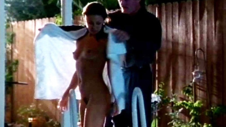 Shane Miller (as Flower) from Private Call Naked. Breasts, Bush, backyard, couple. 598133