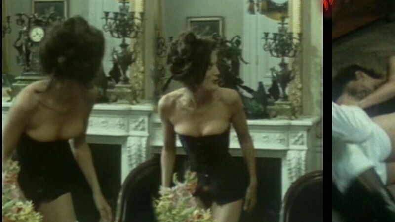 Anne Fontaine Nude as Mme Orlova. Butt, black corset, black hair. 661004