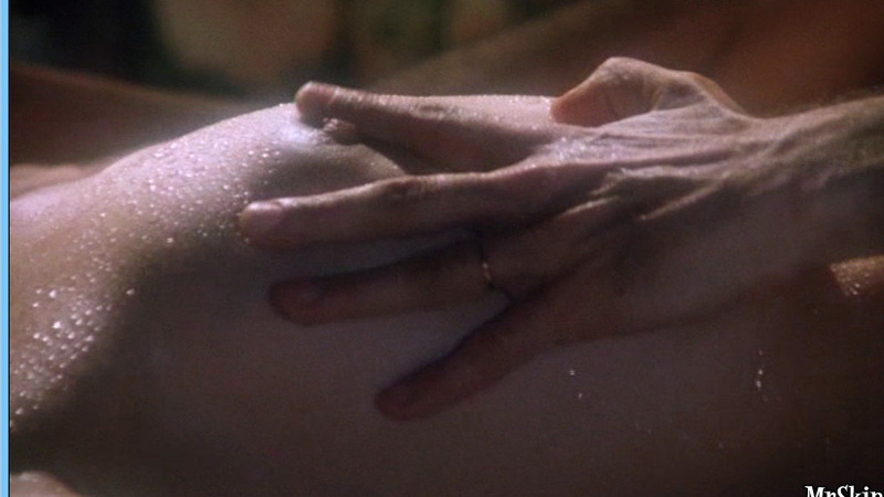 Bettina Giovannini Nude in Voices from Beyond. Breasts, hard nipples, man grabbing breast. 581764