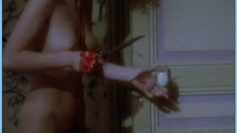 Gaëlle Legrand in Immoral Women (1979) Breasts Bush Bloody Breasts 576630