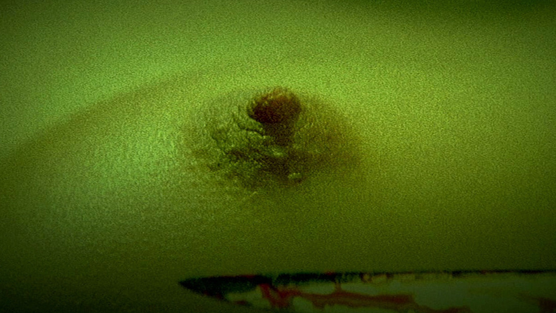 Nudes of Polly from From Hell. Breasts, breast close-up, green lighting. 712338