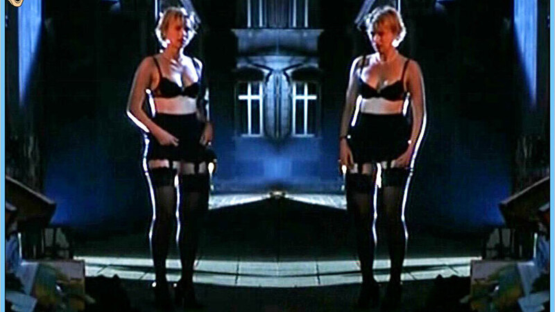 Sexiest Corinna Harfouch Scene in Der grosse Bagarozy. Underwear, SFW, black lingerie. 603565