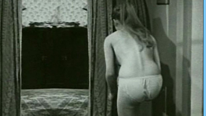 Agnès Laurent Naked in Soft Skin on Black Silk. Breasts, black and white, sexy. 598411