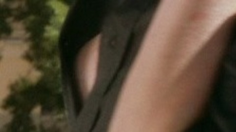 Paz Vega in I'm So Excited (2013) Sexy Black Shirt Breast Peeking Out 736894