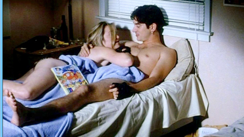 Kicking and Screaming's Sexiest Scenes with Kaela Dobkin. Underwear, bed, couple. 561216