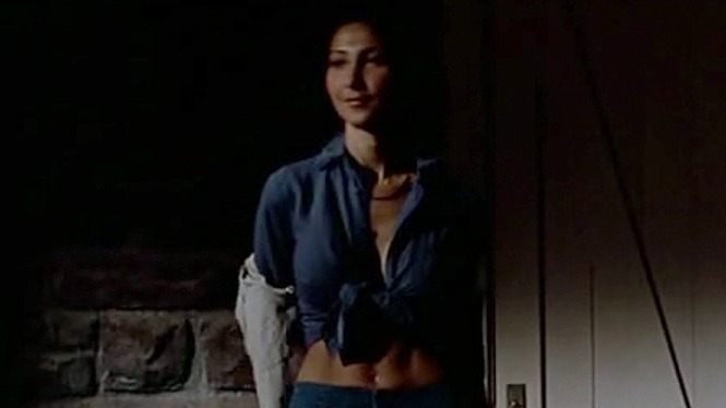 The Eiger Sanction's Sexiest Scenes with Brenda Venus. Sexy, SFW, cleavage in shirt. 781374