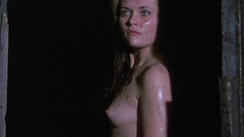 Candace Glendenning Naked in Tower of Evil. Breasts, Sexy, barn door, covered in dirt. 779113
