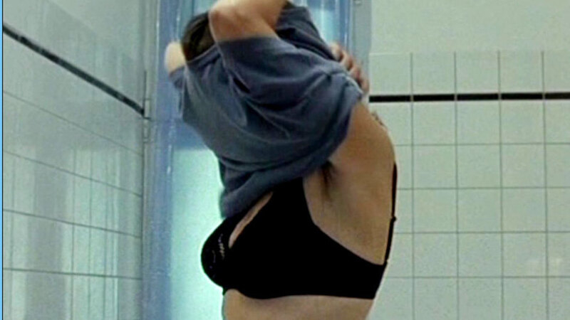 Sexiest Heidi Scenes. Underwear, black bra, brunette. 610504