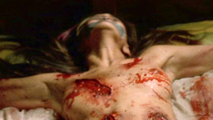Nudes of Lily from Masters of Horror. Breasts, bleeding, bloody. 663036