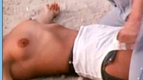 Hitchhiker from I Spit on Your Corpse! Naked. Breasts, beach, hard nipples. 553829