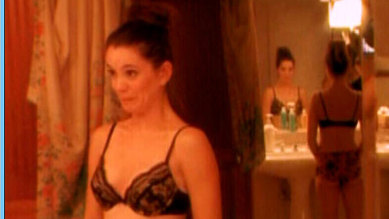 Hottest Kat Shutte Scenes. Underwear, SFW, black bra. 618585