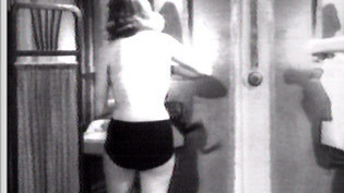 Sexiest Martine Englebert Scenes. Underwear, bathroom, black and white. 593830