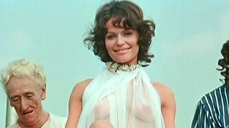 Hottest Paula Scenes. Sexy, breasts through sheer top, brunette. 589905