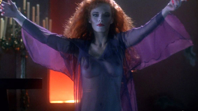Nicole Fortier Nude as Demon Woman. Breasts, nude, redhead. 536156
