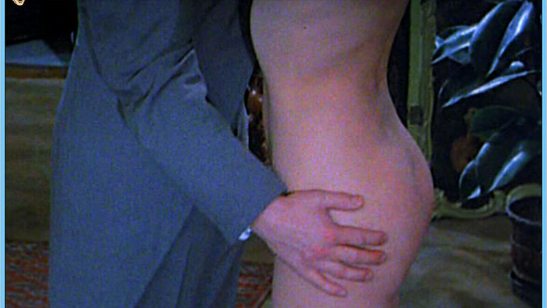 Sue Longhurst Naked in The Groove Room. Butt, fully clothed man, nude. 614677
