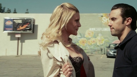Sexiest Scenes of Beverly from Tell. Sexy, Underwear, SFW, black bra. 753173