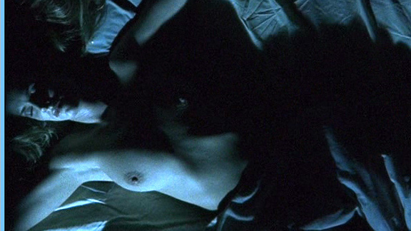 Siobahn from Wolfhound Naked. Breasts, brunette, in bed. 595559