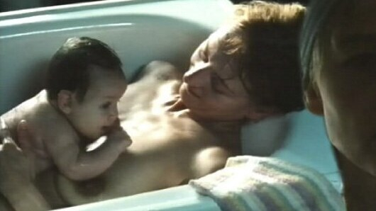 Susanne Lothar Nude in Engelchen. Breasts, baby, bathtub. 711616