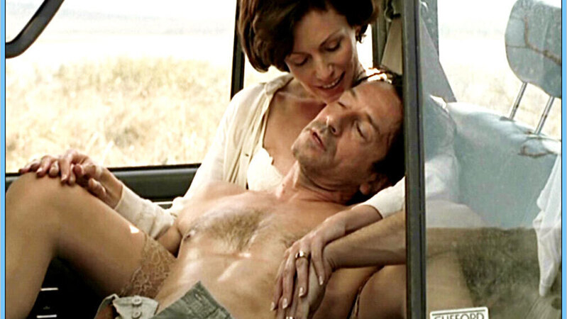 Kein Himmel über Afrika's Sexiest Scenes with Katharina Meinecke. Underwear, brunette, couple. 592302