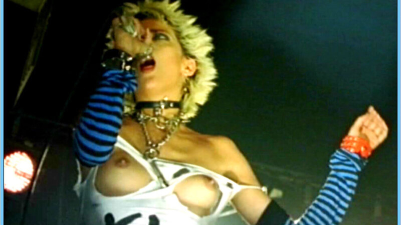 Macarena Gómez Nude in El calentito. Breasts, blonde, breasts showing through holes. 629932