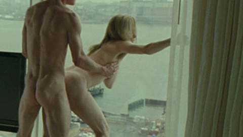 Amy Hargreaves in Shame (2011) Breasts Back Exposed Blonde 709577