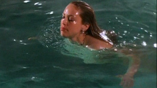 Ally Walker Naked as Sherrie. Breasts, brunette, in water. 586635