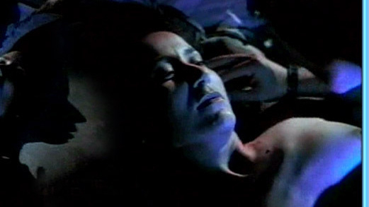 Nudes of María Ponce from Optic Fiber. Breasts, collage, man on top. 599406