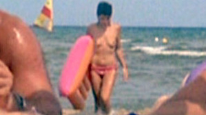 Rachel Rachel Nude in Subterfuge. Breasts, beach, dark hair. 559042