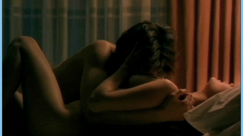 Sexiest Yun-hie Scenes. Sexy, couple in bed, face in breasts. 606976