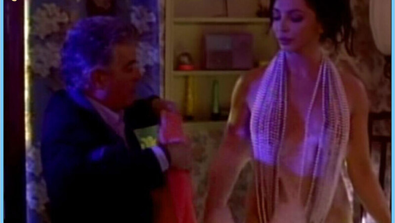 Sexiest Perla Scenes. Sexy, beaded bikini, brunette. 640738