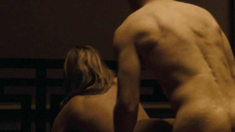 Michelle Broadwin from Basic Instinct 2 Naked. Butt, couple in bed, male nudity. 766841