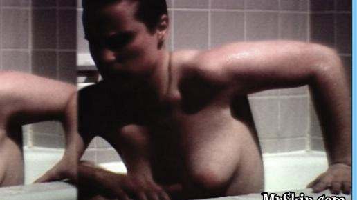Ramona Midgett Naked in Ice from the Sun. Breasts, black hair, collage. 599905