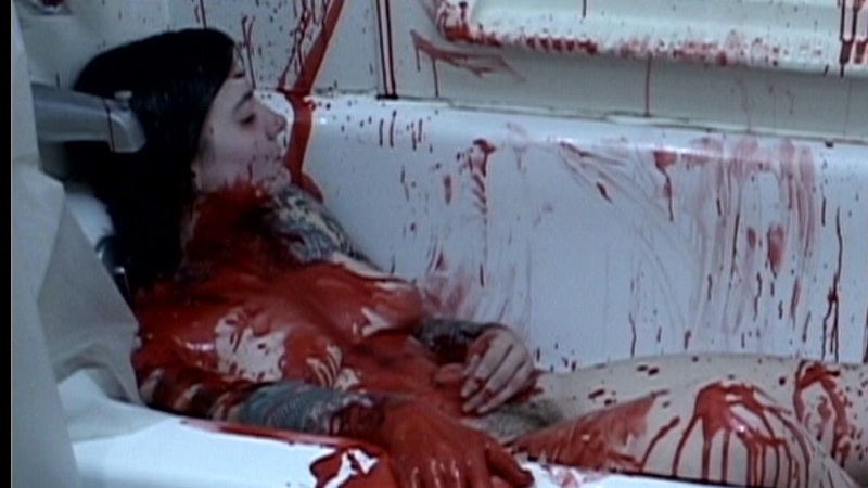 Emily Haack Nude in Satan's Cannibal Holocaust. Breasts, Bush, black hair, bloody. 644608