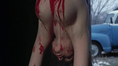 Pat Orr in Deranged (1974) Breasts Black Hair Bloody 768586