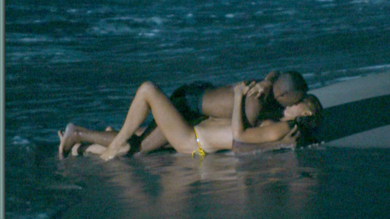 Nudes of Patricia from Is Harry on the Boat?. Breasts, brunette, couple on beach. 596022